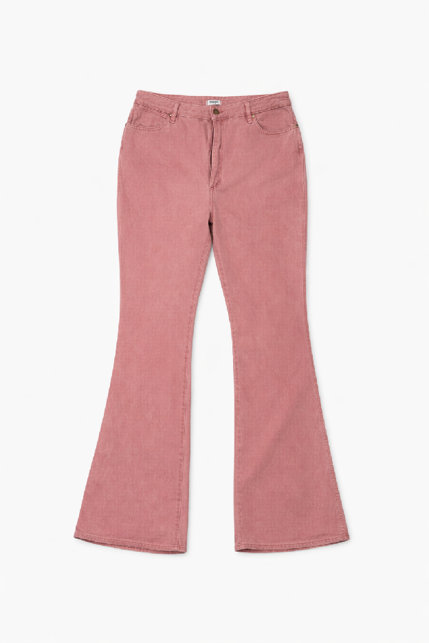 Rose Corduroy Flare Pants