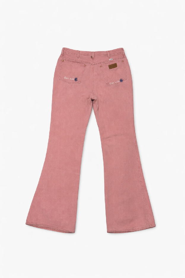 Rose Corduroy Flare Pants