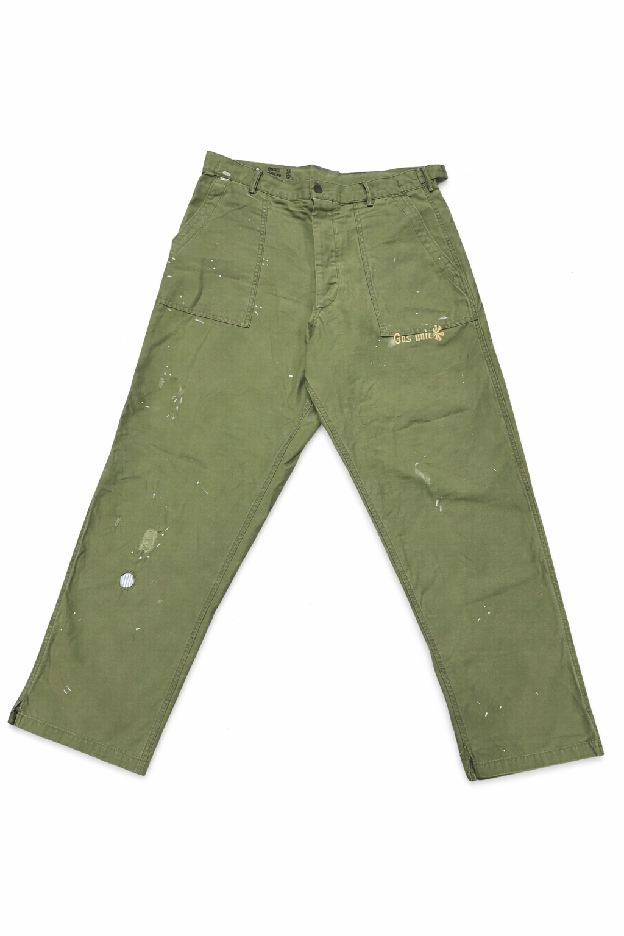 Painted Olive Carpenter Pants