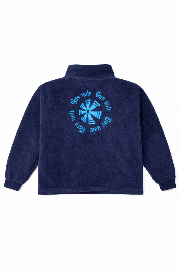 Gas Noir Canada Crest Reworked Fleece