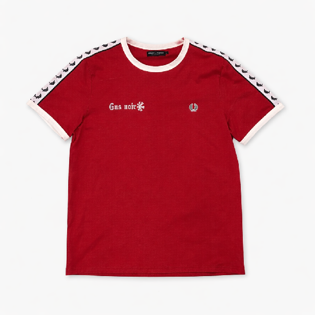 Gas Noir Studded Ringer Tee